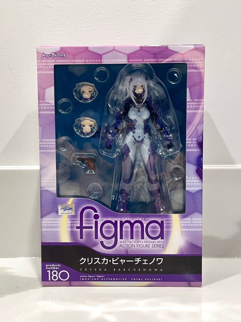 NEW Muv-Luv Alternative Total Eclipse Cryska Barchenowa Figma 180 Figure